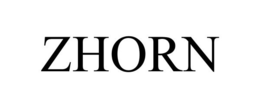 ZHORN trademark