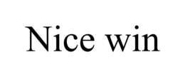 NICE WIN trademark