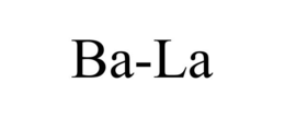 BA-LA trademark