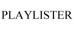 PLAYLISTER trademark