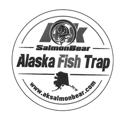 AK SALMON BEAR ALASKA FISH TRAP WWW.AKSALMONBEAR.COM trademark