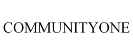 COMMUNITYONE trademark