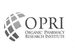 OPRI ORGANIC PHARMACY RESEARCH INSTITUTE trademark