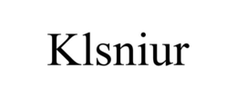 KLSNIUR trademark