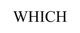 WHICH trademark