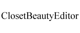 CLOSETBEAUTYEDITOR trademark
