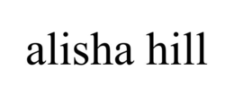 ALISHA HILL trademark