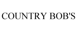COUNTRY BOB'S trademark