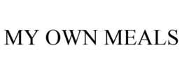 MY OWN MEALS trademark
