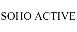 SOHO ACTIVE trademark