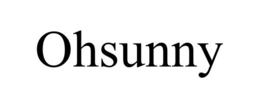 OHSUNNY trademark