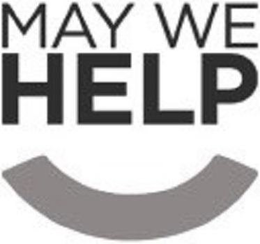 MAY WE HELP trademark