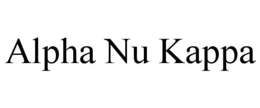 ALPHA NU KAPPA trademark