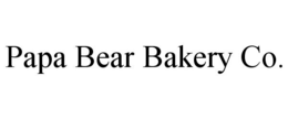 PAPA BEAR BAKERY CO. trademark
