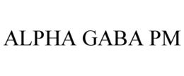 ALPHA GABA PM trademark