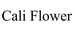 CALI FLOWER trademark