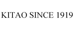 KITAO SINCE 1919 trademark