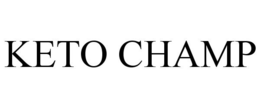 KETO CHAMP trademark