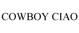 COWBOY CIAO trademark