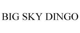 BIG SKY DINGO trademark
