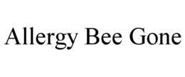 ALLERGY BEE GONE trademark