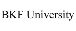 BKF UNIVERSITY trademark