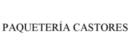 PAQUETERÍA CASTORES trademark