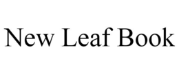 NEW LEAF BOOK trademark