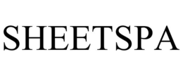 SHEETSPA trademark