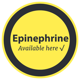 EPINEPHRINE AVAILABLE HERE trademark