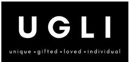 UGLI UNIQUE GIFTED LOVED INDIVIDUAL trademark
