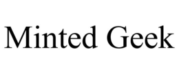 MINTED GEEK trademark