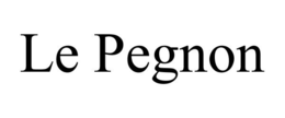 LE PEGNON trademark