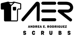 AER ANDREA E. RODRIGUEZ SCRUBS trademark