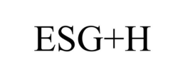 ESG+H trademark