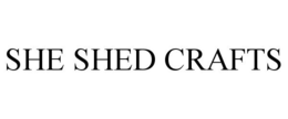 SHE SHED CRAFTS trademark