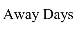 AWAY DAYS trademark