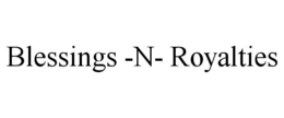 BLESSINGS -N- ROYALTIES trademark