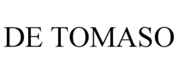 DE TOMASO trademark