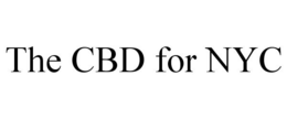 THE CBD FOR NYC trademark