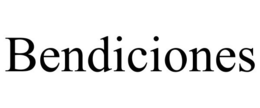 BENDICIONES trademark