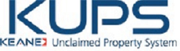 KUPS KEANE UNCLAIMED PROPERTY SYSTEM trademark