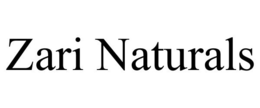 ZARI NATURALS trademark