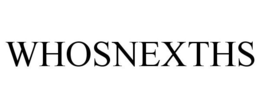 WHOSNEXTHS trademark