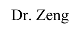 DR. ZENG trademark