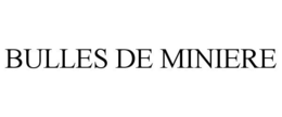 BULLES DE MINIERE trademark