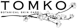 TOMKO BOTANICAL SKIN CARE trademark