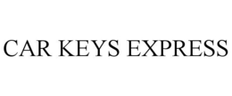 CAR KEYS EXPRESS trademark