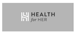 H H HEALTH FOR HER trademark