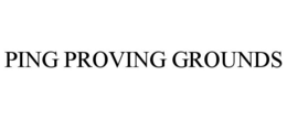 PING PROVING GROUNDS trademark